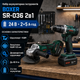 Набор аккумуляторных инструментов BOXER SR-036 2в1 шуруповерт и КШМ 125 мм 24 В 5 Ач 2 аккумулятора Li-Ion зарядное устройство и кейс - изображение 1