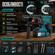 Перфоратор акумуляторний BOXER SR-083 24 В 2 акумулятори 4 А·год SDS Plus 2,1 Дж три режими зі свердлильним патроном і кейсом - зображення 3