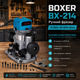 Фрезер по дереву BOXER BX-214 2000 Вт 30000 об хв із регулюванням швидкості глибиною занурення 35 мм цангами 6 і 8 мм - зображення 1