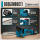 Акумуляторна ланцюгова пила Makita DUC302, 36 В, 5 А·год, для обрізання гілок, розпилювання деревини та заготівлі дров - зображення 3