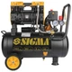 Компрессор безмасляный двухцилиндровый Sigma 1.1 кВт 24 л 160 л/мин 8 бар 58 дБ 25 кг - изображение 8