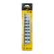 Набор насадок Torx 1/2" 9шт CrV для ремонта автомобилей 0,725 кг - изображение 3