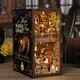 Бук Нук Wonder library Book Nook DIY Бібліотека Чудес Інтерьерний конструктор SL-06 - изображение 7