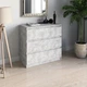 Комод на 3 ящика Moreli T-214 Ш 800 / В 755 / Г 400 Бетон - изображение 1