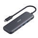 Хаб 5в1 Anker 332 USB-C Hub полнофункциональный компактный USB-разветвитель с поддержкой быстрой зарядки, передачи файлов и видео - изображение 11