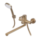 Смеситель для ванны Zerix Rex-006 (Euro) Brushed Gold из нерж. стали (Цвет матовое золото) (ZX6119) - изображение 3