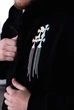 Зіп-худі Chrome Hearts лого Різнокольорове 2XL Чорний - зображення 5