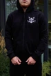 Зіп-худі Chrome Hearts Big logo 2XL Чорний - изображение 3