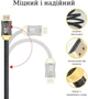 Кабель HDMI 2.1 на 8K/60Hz 4K/120Hz 48 Гбіт/с Stone перехідник адаптер (ST-S010-8K-15M) - зображення 6