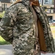 Тактический зимний бушлат ЗСУ Patriot с резинкой 48 Пиксель - изображение 3