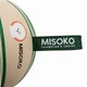 MISOKO&CO игрушка для собак, мяч надувной, в форме баскетбольного мяча, белый с зеленым, 18.5 см - изображение 2