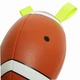 MISOKO&CO Игрушка для собак, мяч надувной, в форме мяча для регби, коричневый, 41 см - изображение 3