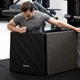 Мат гімнастичний Gymtek Triple G-42352 180 x 60 x 5 см Чорний (5905884423523) - зображення 9