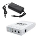 Комплект Mini UPS з блоком живлення: джерело безперебійного живлення Mini UPS WGP UPS103C 16000mAh 5V/12V/12V, Li-ion 4*4Ah, для роутера і медіаконвертера та блок живлення Kraft KRF-1203PS 12V/3A (42-00248-43-00005) - зображення 1