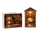 Румбокс Старовинна читальна зала Інтер'єрний конструктор Reading Hall DIY Miniature Dollhouse Kit SQ-111 - изображение 6