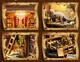 Румбокс Старовинна читальна зала Інтер'єрний конструктор Reading Hall DIY Miniature Dollhouse Kit SQ-111 - изображение 7