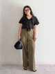 Брюки женские Uniqlo 626506682 10 Оливковые (1160731365) - изображение 12