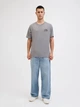 Футболка хлопковая длинная мужская Jack & Jones 12278523 S Ultimate Grey (5715726984446) - изображение 3