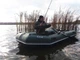 Надувний човен ПВХ Моторний Ладья Л-330М; 4-місний, з сланевим настилом, привальним брусом, колір зелений. - изображение 3