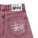 Чоловічі широкі джинси Stussy бордо, вільний крій, оверсайз, Y2K стиль, Туреччина 36 (1027-980) - изображение 9