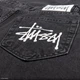 Чоловічі широкі джинси Stussy темно-сірі, оверсайз, вуличний стиль, Y2K 34 (1027-551) - изображение 9