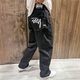 Чоловічі широкі джинси Stussy чорні, оверсайз, Y2K стиль, вулична мода 30 (1075-612) - изображение 4