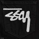 Чоловічі широкі джинси Stussy чорні, оверсайз, Y2K стиль, вулична мода 30 (1075-612) - изображение 9
