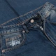 Чоловічі широкі джинси Stussy темно-сині, оверсайз, з ефектом потертості, Y2K стиль 30 (1027-530) - зображення 6