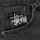 Чоловічі джинси Stussy темно-сірі, вільний крій, оверсайз, Y2K стиль, преміальна якість 30 (1027-734) - изображение 4