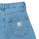 Чоловічі широкі джинси Carhartt світло-голубі, вільний крій, Y2K стиль 28 (1027-745) - изображение 7