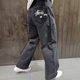 Чоловічі широкі джинси Stussy темно-сірі, оверсайз, вільна посадка, вуличний Y2K стиль, преміальна якість 32 (1027-785) - изображение 4