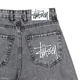 Чоловічі широкі джинси Stussy сірі, вільний крій, оверсайз, Y2K стиль, Туреччина 31 (1027-550-3) - изображение 8