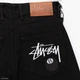 Чоловічі широкі джинси Stussy чорні, оверсайз, вільна посадка, вуличний Y2K стиль, преміальна якість, вишивка Stussy ball 8 27 (1027-642) - изображение 7