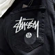 Чоловічі широкі джинси Stussy чорні, оверсайз, вільна посадка, вуличний Y2K стиль, преміальна якість, вишивка Stussy ball 8 27 (1027-642) - изображение 8
