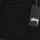 Чоловічі джинси Мом Stussy чорні, вільний крій, базова модель, якісний турецький джинс 29 (1045-1) - изображение 6