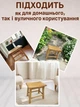 Табурет деревянный кухонный Волна на кухню с твердым сиденьем деревянная табуретка из дерева кухонные табуретки деревянные для кухни 45 х 30 х 45 см дерево ясень лак. - изображение 3