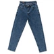 Чоловічі джинси Мом John Lucca темно-сині, вільний крій, базові, турецький джинс преміум якості 32 (923-836) - изображение 1