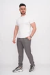 Кофта на замке спортивная K.O.R 3799 Серый (grey) 3XL - изображение 4