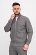 Кофта на замке спортивная K.O.R 3799 Серый (grey) 3XL - изображение 6