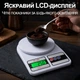 Весы кухонные с подсветкой UChef SF-400, электронные весы для кухни до 10 кг, Белые (1291) - изображение 2