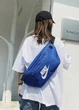 Бананка большая Nike Tech Hip Pack найк поясная сумка синяя - изображение 2