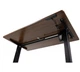 Регульований стіл Barsky StandUp Home 1000х600 мм Black (BSTh-03) - зображення 9