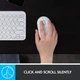 Мышь компьютерная Logitech Pebble M350 White (910-005716, 910-005541) - изображение 6