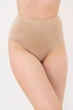 Трусы женские корректирующие Giulia SLIP MODELLING L/XL Beige, бесшовные, микрофибра, высокая посадка - изображение 5