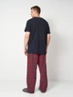 Пижама (футболка + штаны) мужская хлопковая Tommy Hilfiger 464339188 XL Синий/Красный (1159865411) - изображение 2