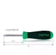 Набор инструмента комбинированный TOPTUL GPN-043A черный слесарный из 43 единиц в сумке 365x200x65 мм (112-163-GPN-043A) - изображение 7