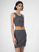 Юбка мини летняя прямая женская 4F Skirt F007 4FSS23TSKIF007-22S S Серая (5904698257652) - изображение 7
