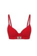Бюстгальтер з ущільненою чашкою Victoria's Secret 80D Червоний (151531) - зображення 3