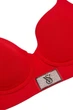 Бюстгальтер з ущільненою чашкою Victoria's Secret 85D Червоний (151531) - зображення 2