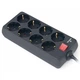 Сетевой фильтр питания REAL-EL REAL-EL RS-8 PROTECT, 1.8m, black (EL122300021) - изображение 4